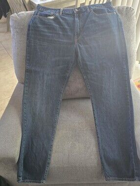 GAP Men's Slim Straight Dark Blue Jeans